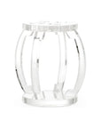 Lucite Acrylic Made Outdoor Garden Stool - LOOMLAN - Chelsea House - Poufs and Stools