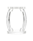 Lucite Acrylic Made Outdoor Garden Stool - LOOMLAN - Chelsea House - Poufs and Stools
