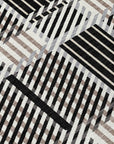 LOOMLAN Rugs Lunara Black Washable Indoor-Outdoor Rug