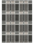 LOOMLAN Rugs Lunara Black Washable Indoor-Outdoor Rug