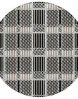 LOOMLAN Rugs Lunara Black Washable Indoor-Outdoor Rug