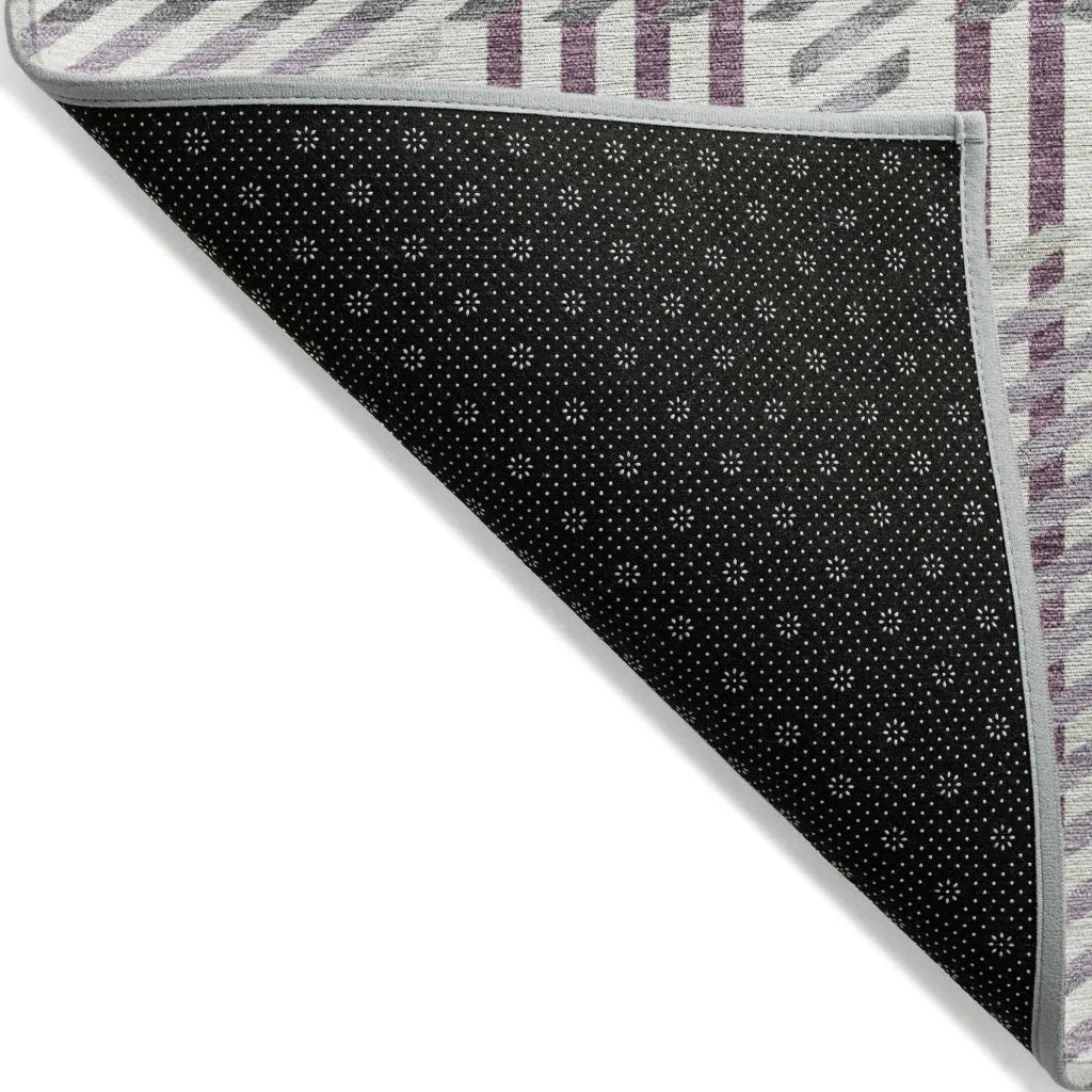 Lunara Purple Washable Indoor - Outdoor Rug - LOOMLAN - LOOMLAN Rugs - Outdoor Rugs