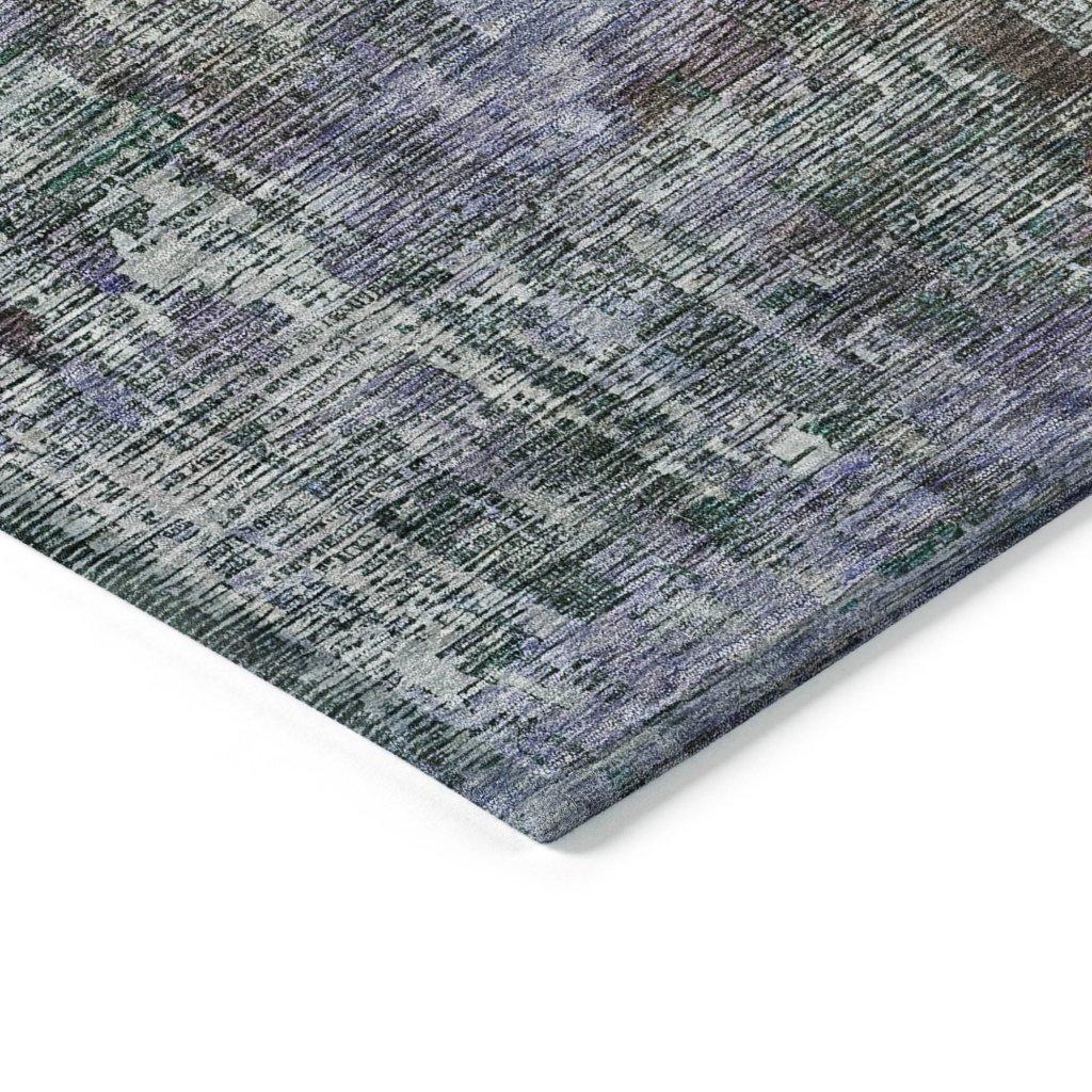 LOOMLAN Rugs Lunisse Fern Washable Indoor-Outdoor Rug