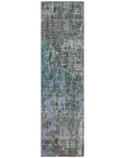 LOOMLAN Rugs Lunisse Fern Washable Indoor-Outdoor Rug