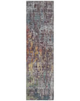 LOOMLAN Rugs Lunisse Gray Washable Indoor-Outdoor Rug