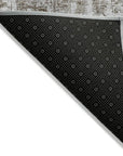 LOOMLAN Rugs Lurea Brown Washable Indoor-Outdoor Rug