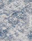 LOOMLAN Rugs Lurea Navy Washable Indoor-Outdoor Rug