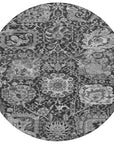 LOOMLAN Rugs Lureva Gray Washable Indoor-Outdoor Rug