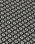 LOOMLAN Rugs Luthira Black Washable Indoor-Outdoor Rug
