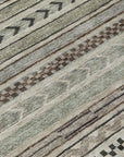 LOOMLAN Rugs Luthyra Brown Washable Indoor-Outdoor Rug