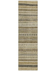 LOOMLAN Rugs Luthyra Chocolate Washable Indoor-Outdoor Rug