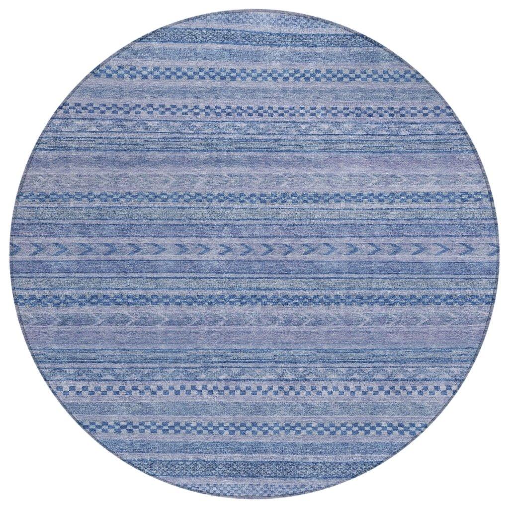 LOOMLAN Rugs Luthyra Denim Washable Indoor-Outdoor Rug