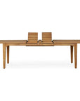 Mackinac Outdoor Dining Table Extendable Set Seats 8 - LOOMLAN - Lloyd Flanders - Outdoor Dining Sets