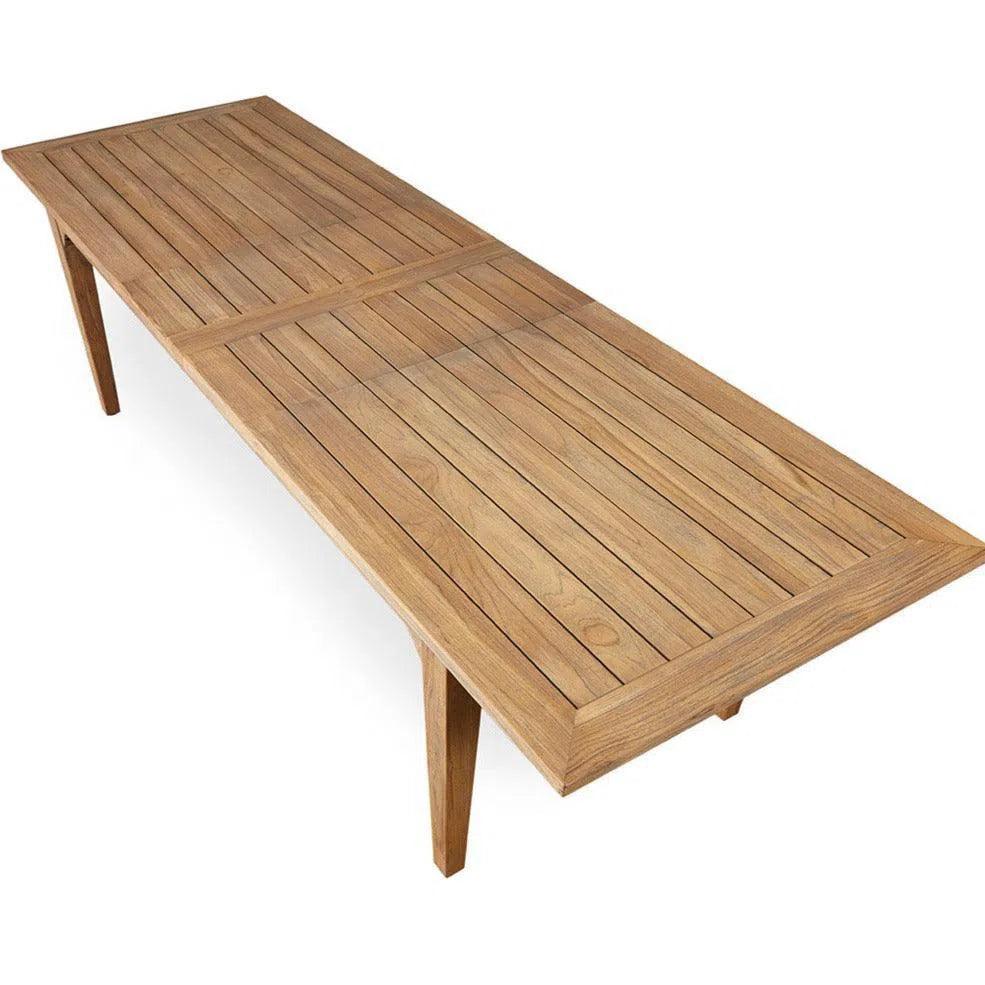 Mackinac Outdoor Dining Table Extendable Set Seats 8 - LOOMLAN - Lloyd Flanders - Outdoor Dining Sets