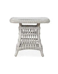 Mackinac Wicker All Weather Square End Table - LOOMLAN - Lloyd Flanders - Outdoor Side Tables