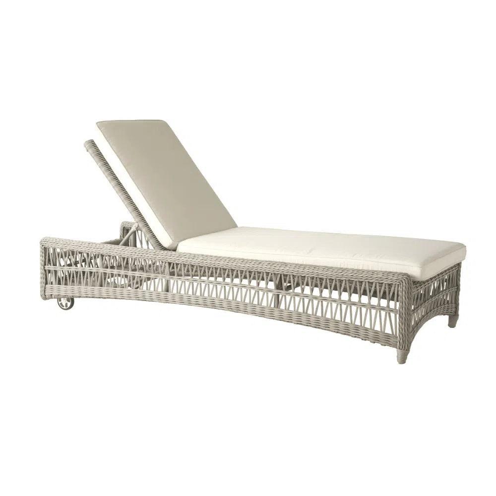 Mackinac Wicker Outdoor Chaise Lounge Cushions - LOOMLAN - Lloyd Flanders - Outdoor Chaises