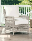 Mackinac Wicker Outdoor Patio Lounge Chair - LOOMLAN - Lloyd Flanders - Outdoor Lounge Chairs