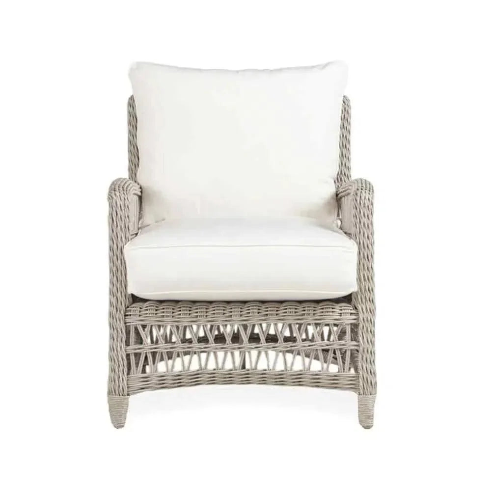 Mackinac Wicker Outdoor Patio Lounge Chair - LOOMLAN - Lloyd Flanders - Outdoor Lounge Chairs
