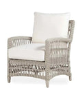 Mackinac Wicker Outdoor Patio Lounge Chair - LOOMLAN - Lloyd Flanders - Outdoor Lounge Chairs