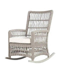 Lloyd Flanders Mackinac Wicker Outdoor Porch Rocker High Back