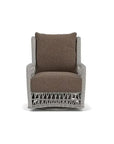 Mackinac Wicker Outdoor Swivel Glider Chair Cushions - LOOMLAN - Lloyd Flanders - Outdoor Lounge Chairs