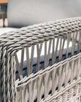 Mackinac Wicker Outdoor Swivel Glider Chair - High Back - LOOMLAN - Lloyd Flanders - Outdoor Lounge Chairs
