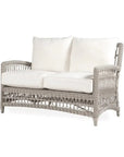 Lloyd Flanders Mackinac Wicker Rocking Porch Lounge Set Cushions