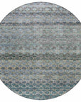 LOOMLAN Rugs Maelis Blue Washable Indoor-Outdoor Rug
