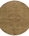 LOOMLAN Rugs Malia Brown Washable Indoor-Outdoor Rug