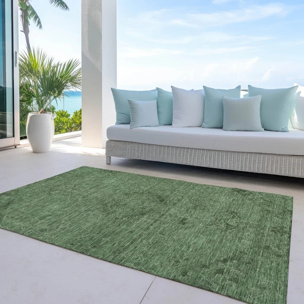 LOOMLAN Rugs Malia Fern Washable Indoor-Outdoor Rug