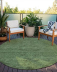 LOOMLAN Rugs Malia Fern Washable Indoor-Outdoor Rug