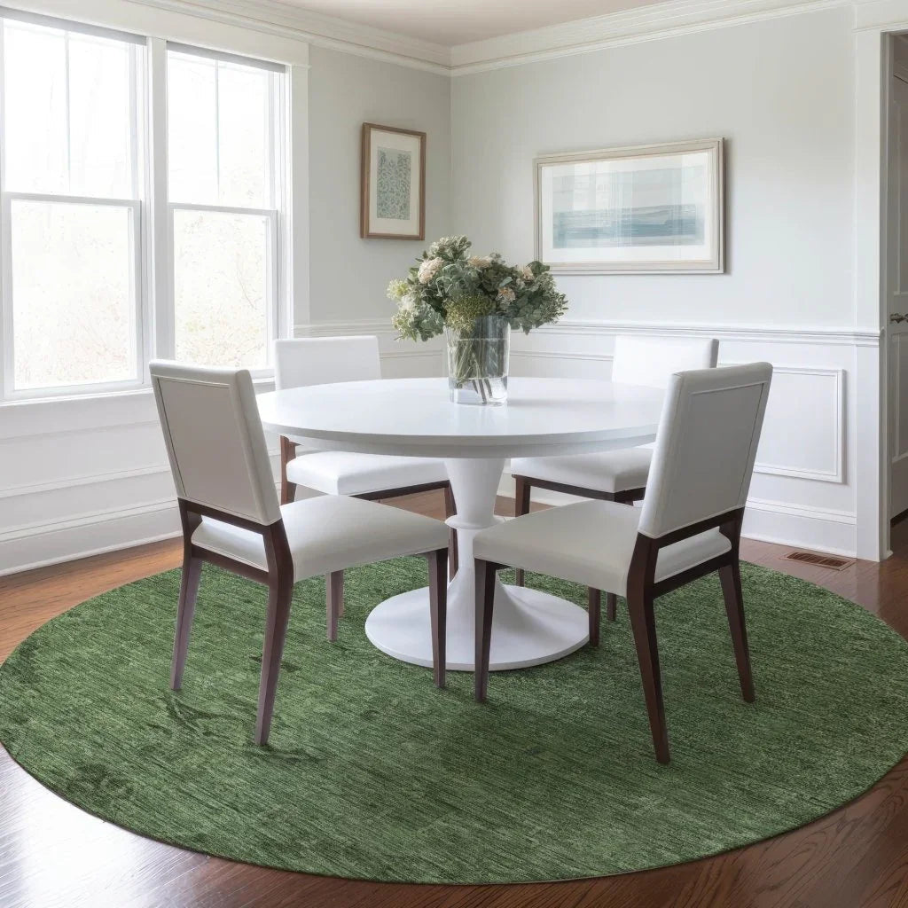 LOOMLAN Rugs Malia Fern Washable Indoor-Outdoor Rug