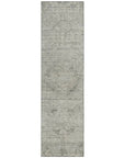 LOOMLAN Rugs Malia Gray Washable Indoor-Outdoor Rug