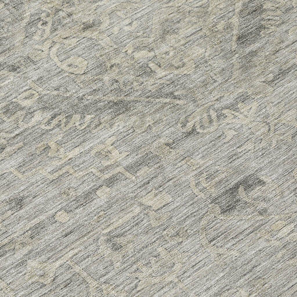 LOOMLAN Rugs Malia Gray Washable Indoor-Outdoor Rug