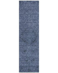 LOOMLAN Rugs Malia Navy Washable Indoor-Outdoor Rug