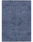 LOOMLAN Rugs Malia Navy Washable Indoor-Outdoor Rug