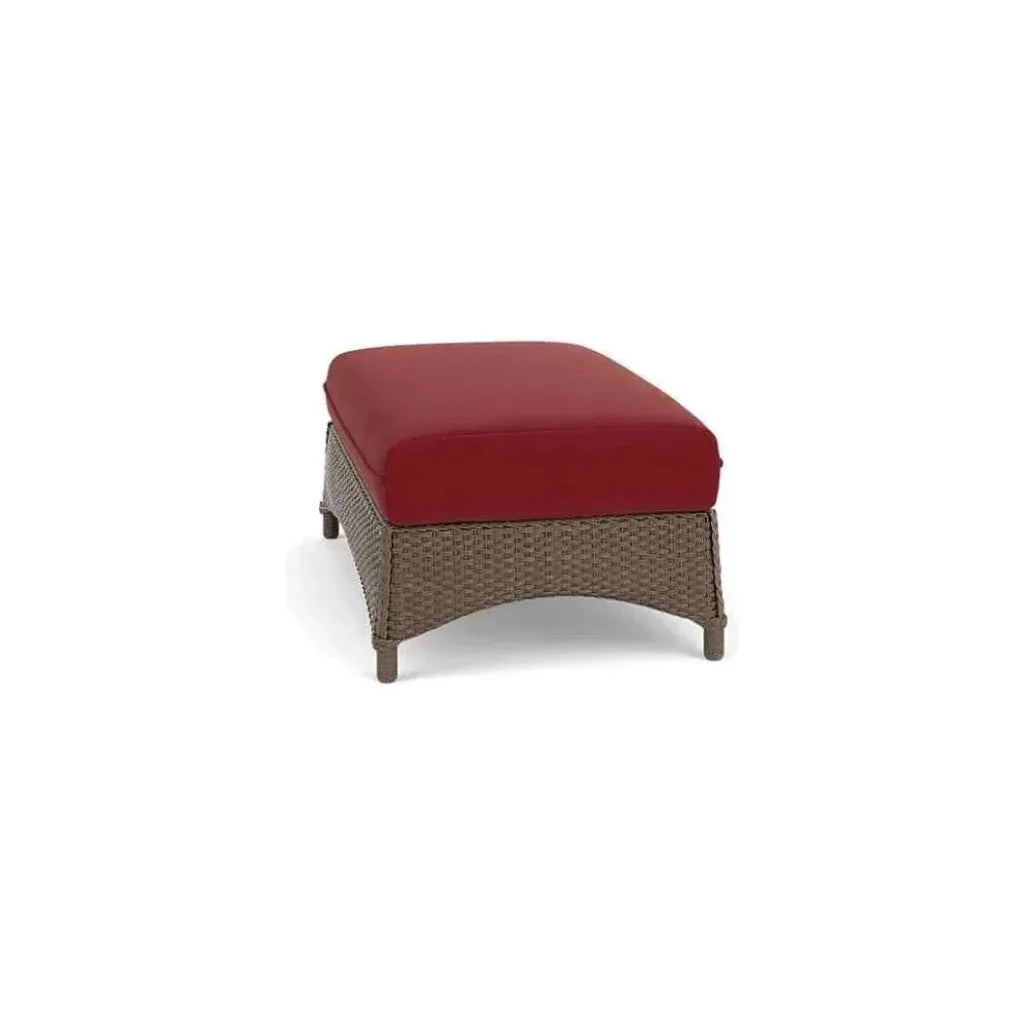 Lloyd Flanders Mandalay Large Ottoman Premium Wicker Furniture