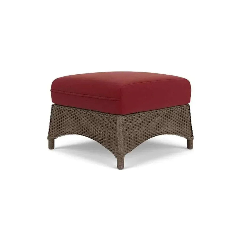 Lloyd Flanders Mandalay Ottoman Premium Wicker Furniture