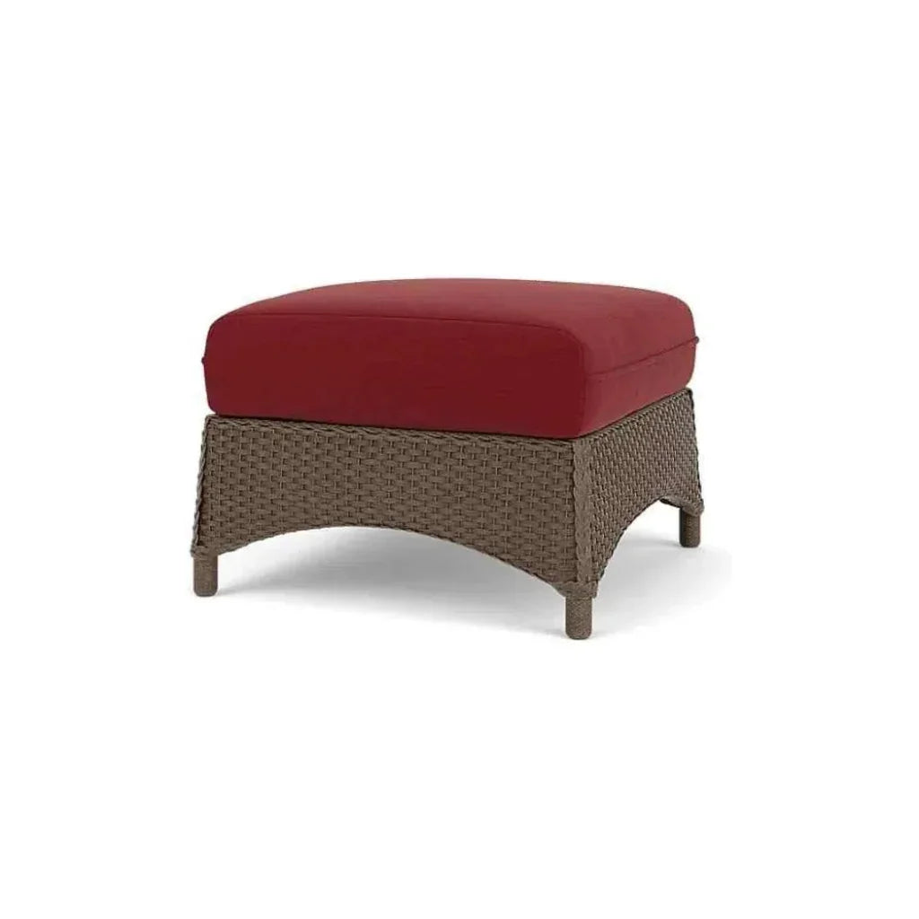 Lloyd Flanders Mandalay Ottoman Premium Wicker Furniture