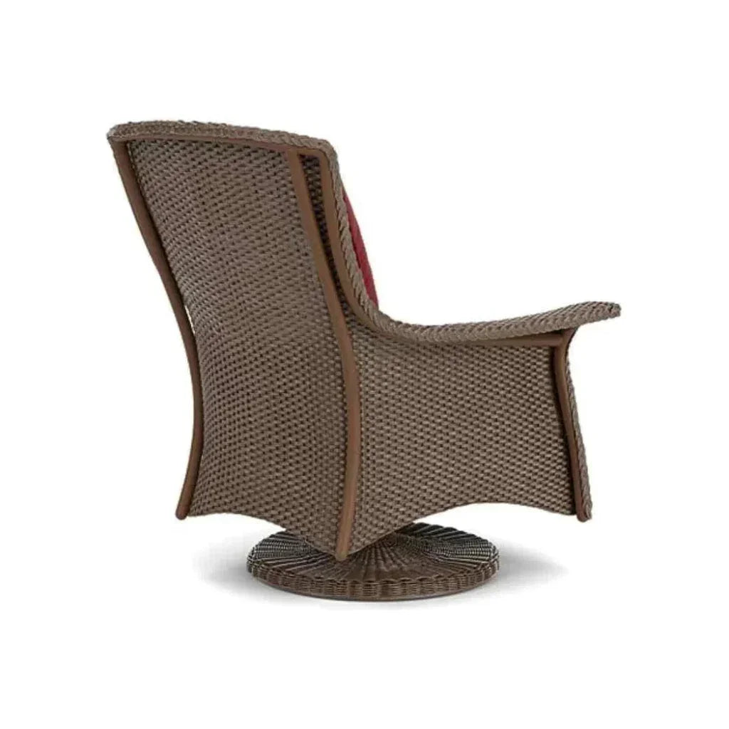 Mandalay Swivel Rocker Lounge Chair - LOOMLAN - Lloyd Flanders - Outdoor Lounge Chairs