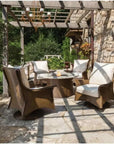 Mandalay Swivel Rocker Lounge Chair - LOOMLAN - Lloyd Flanders - Outdoor Lounge Chairs