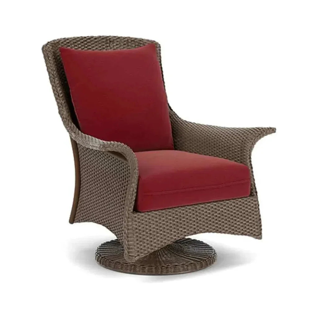 Mandalay Swivel Rocker Lounge Chair - LOOMLAN - Lloyd Flanders - Outdoor Lounge Chairs