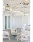 Mandaue Whitewash Rattan Frame Bistro Chair - LOOMLAN - Wildwood - Club Chairs