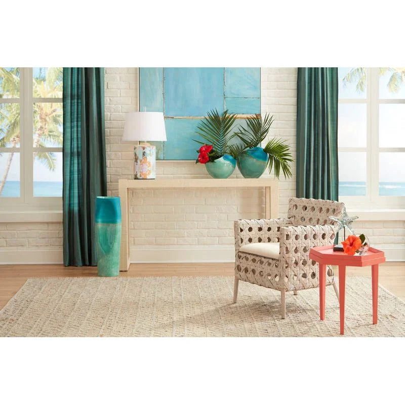 Mandaue Whitewash Rattan Frame Bistro Chair - LOOMLAN - Wildwood - Club Chairs