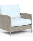 Manhattan Sunbrella Outdoor Club Chair - LOOMLAN - Sunset West - Outdoor Accent Chairs