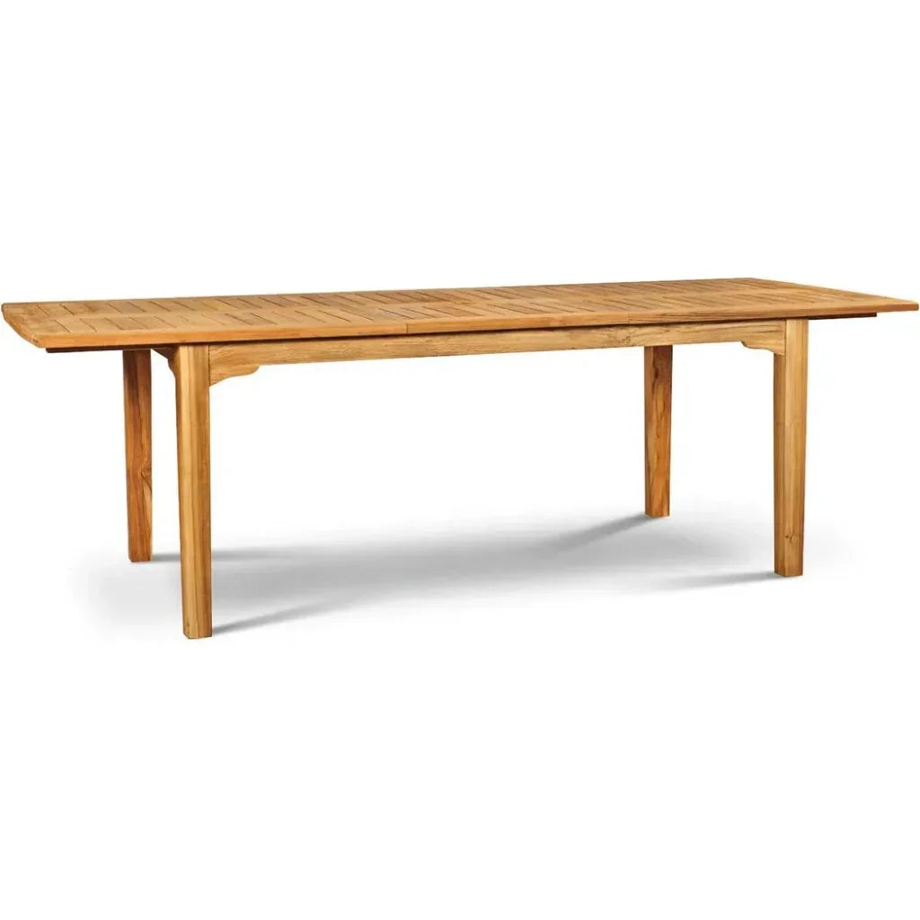 HiTeak Manorhouse 7-PC Outdoor Dining Set Extendable Table