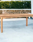 Manorhouse Rectangular Extandable Outdoor Dining Table - LOOMLAN - HiTeak - Outdoor Dining Tables