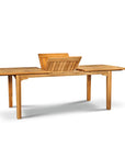 Manorhouse Teak Patio Rectangular Dining Set 7PC - LOOMLAN - HiTeak - Outdoor Dining Sets