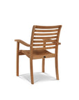 Manorhouse Teak Patio Rectangular Dining Set 7PC - LOOMLAN - HiTeak - Outdoor Dining Sets