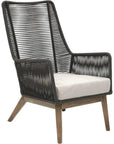 Marco Polo Lounge Chair - Grey Outdoor Lounge Chair - LOOMLAN - Seasonal Living - Outdoor Lounge Chairs